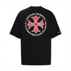 Chrome Hearts Made in Hollywood Plus Cross T-Shirt Red