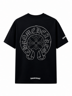 Chrome Hearts Rhinestone Horseshoe T-Shirt