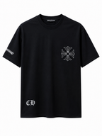 Chrome Hearts Rhinestone Horseshoe T-Shirt